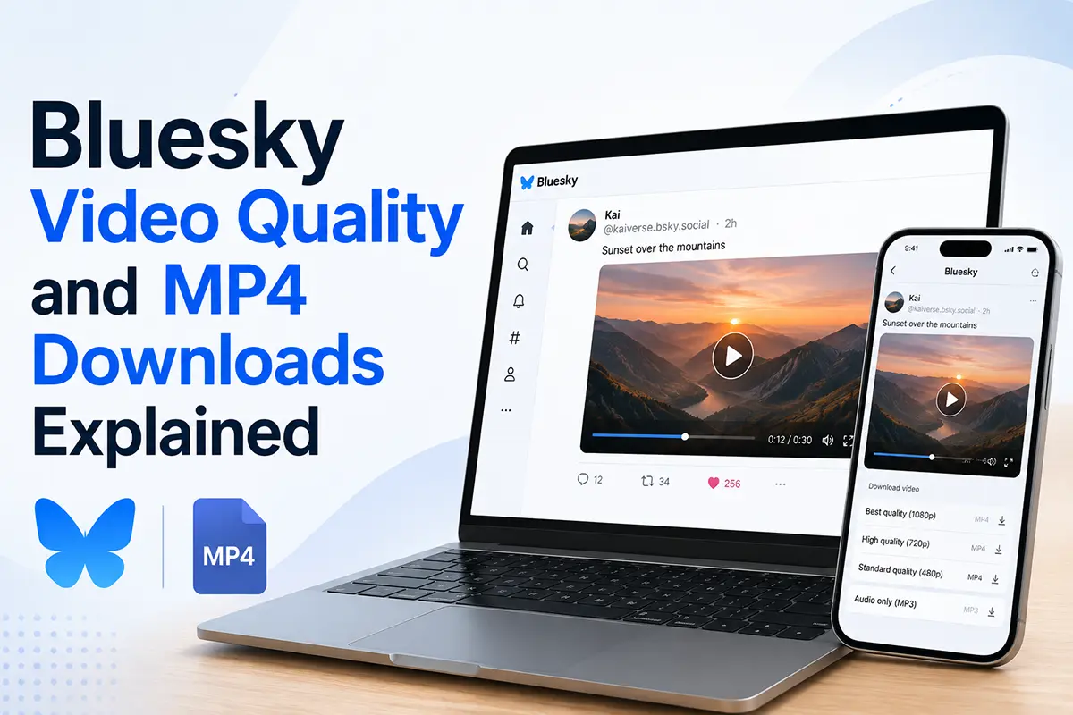 Bluesky 影片畫質與 MP4 下載完整指南